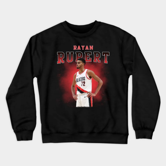 Rayan Rupert Crewneck Sweatshirt by Bojes Art